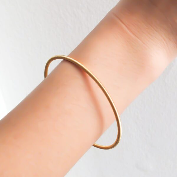 İmitasyon Ajda Bilezik Çizgili Model 2.5 mm - BLZ-3048