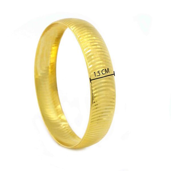 BZ Altın Kaplama Bilezik 15mm Kalınlık BLZ-1108