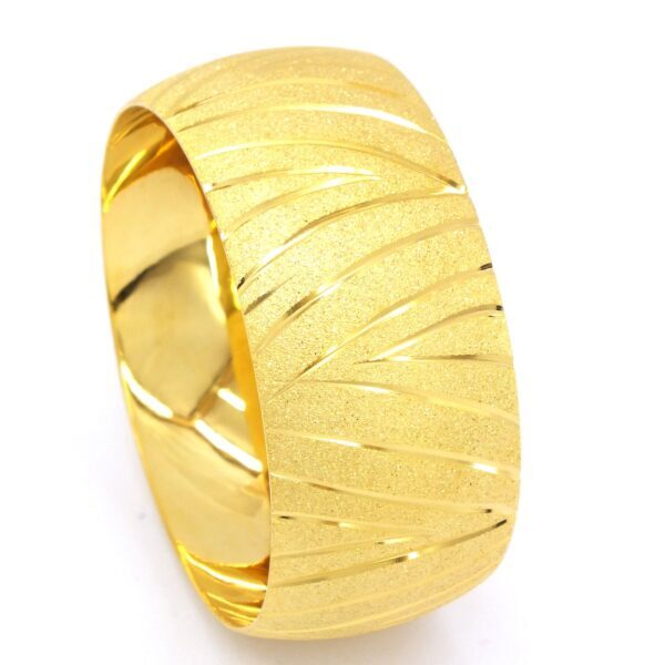 Altın Kaplama İmitasyon Bilezik 30 mm Mega Kaz Ayağı - BLZ-3018