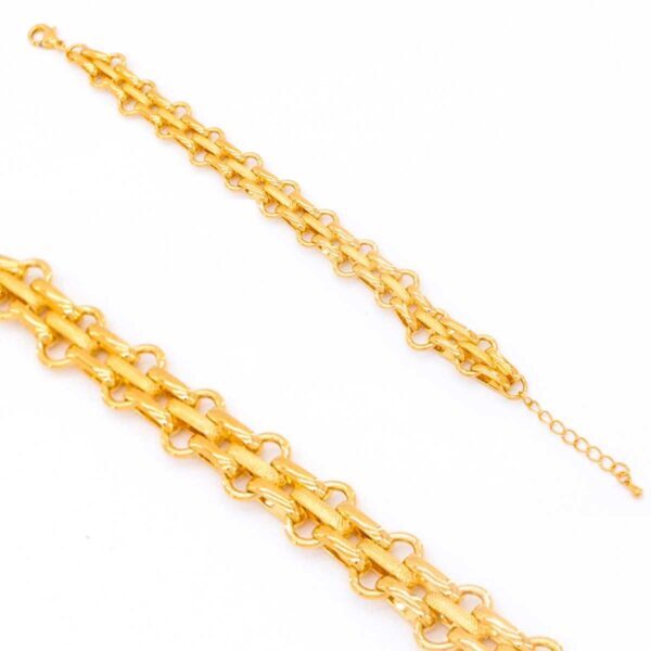 BZ Altın Kaplama Kadın Samanyolu Bileklik BLK-383