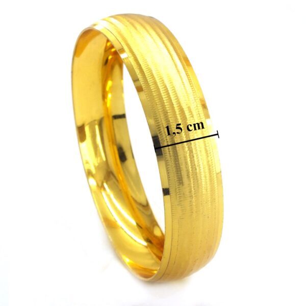 İmitasyon Bilezik Düz Çizgili Model 1.5 Cm BLZ-3057