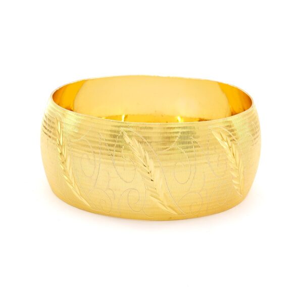 Altın Kaplama İmitasyon Bilezik 30 mm Mega - BLZ-1132