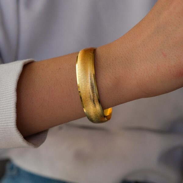 İmitasyon Altın Kaplama Bilezik 1.5 CM Melisa Model BLZ-1250