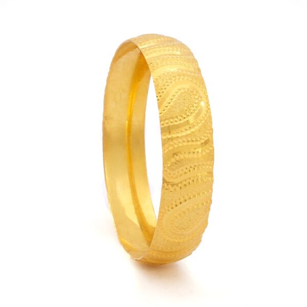 İmitasyon Bilezik Altın Kaplama 1.5 CM Desenli BLZ-1280