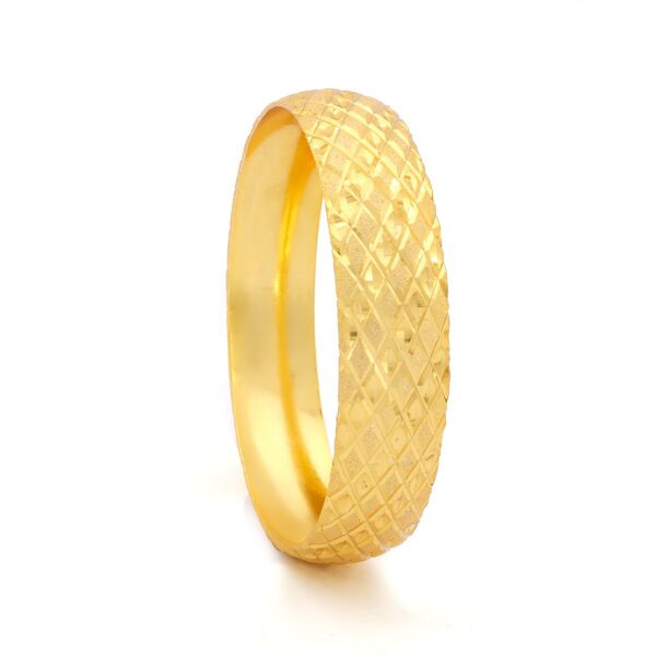 Altın Kaplama İmitasyon Bilezik 1.5 CM Baklava Desen BLZ-3010