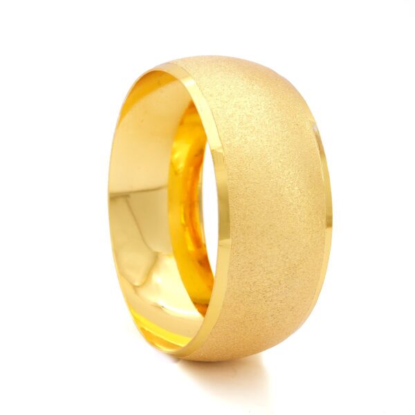 Altın Kaplama İmitasyon Bilezik 3 cm Simli - BLZ-3041