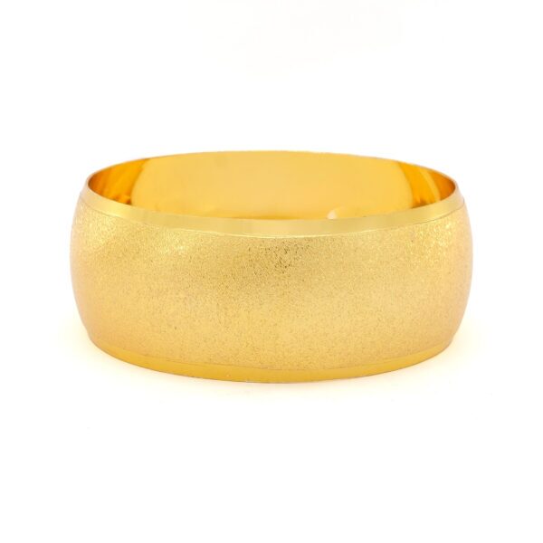 Altın Kaplama İmitasyon Bilezik 3 cm Simli - BLZ-3041