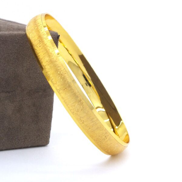 BZ Altın Kaplama 1 cm Melisa Model Bilezik BLZ-3033