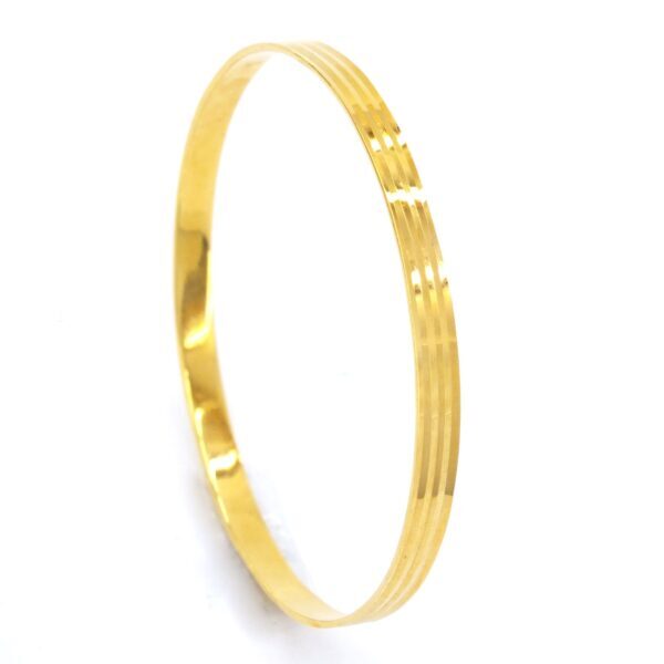 22 ayar Altın Kaplama Bilezik 5mm - BLZ-3023