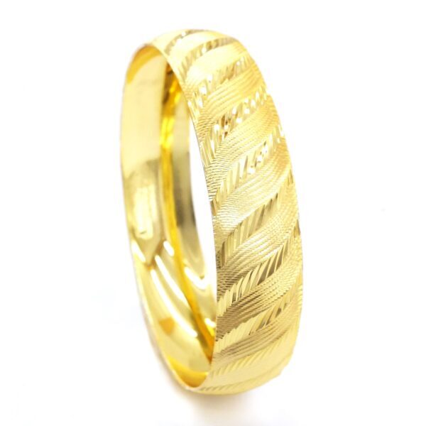 İmitasyon Bilezik Altın Kaplama Rüzgar Model 1.5 cm BLZ-3090