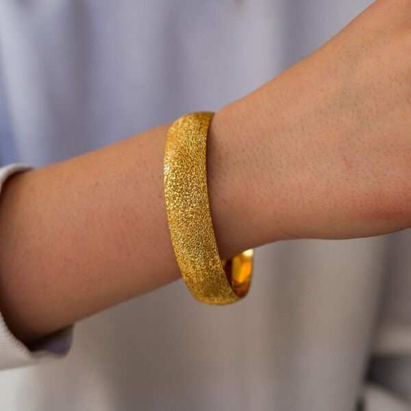 Altın Kaplama Bilezik 1.5 CM Melisa Model BLZ-3089