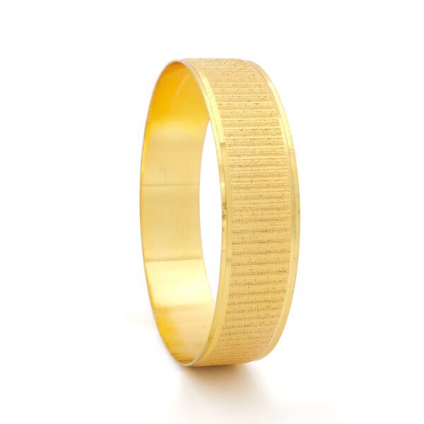 Altın Kaplama Bilezik 1.5 CM Trabzon Hasır Model BLZ-3078