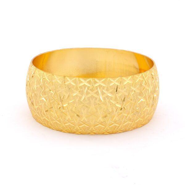 Altın Kaplama İmitasyon Bilezik Cam Kırığı Model 3 cm - BLZ-3079