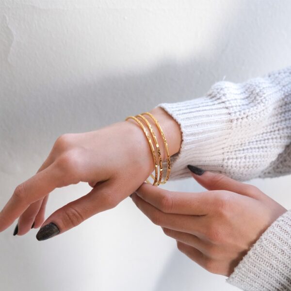 İmitasyon Ajda Bilezik Desenli Model 3 Adet - BSET-120