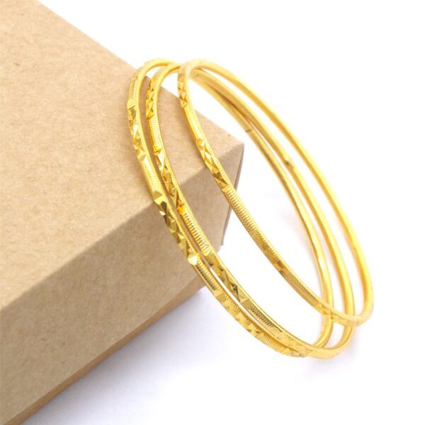 İmitasyon Ajda Bilezik Desenli Model 3 Adet - BSET-120