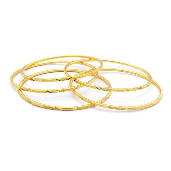 İmitasyon Ajda Bilezik Desenli Model 5 Adet 2.5 mm - BSET-122