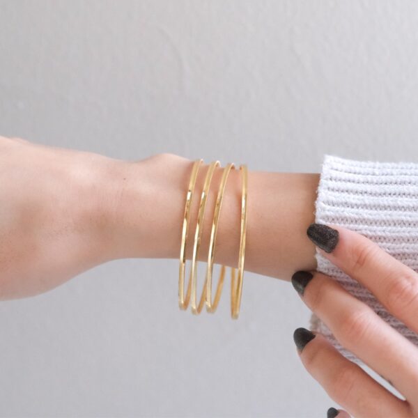 İmitasyon Ajda Bilezik 4 Adet 2.5 mm - BSET-117