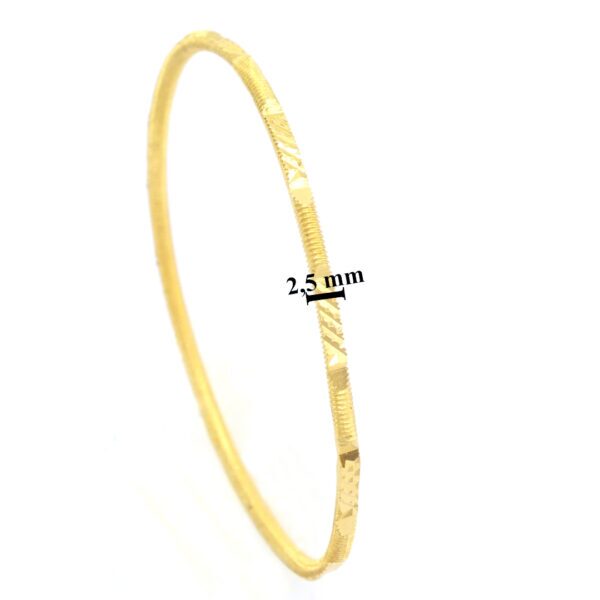 İmitasyon Ajda Bilezik Desenli Model 5 Adet 2.5 mm - BSET-122