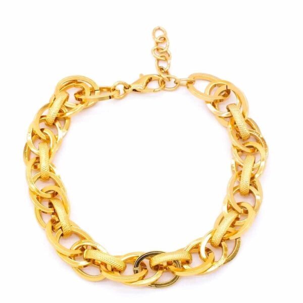 22 Ayar Altın Kaplama Samanyolu Şık Bayan Bileklik BLK-111