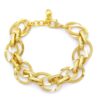 22 Altın Kaplama Samanyolu Bayan Zincir Bileklik BLK-172
