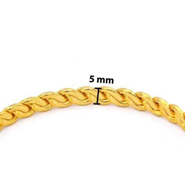 Alternative view of İmitasyon Burma Bilezik 3'lü Model 5 mm (İçi Düz) BLZ-3001