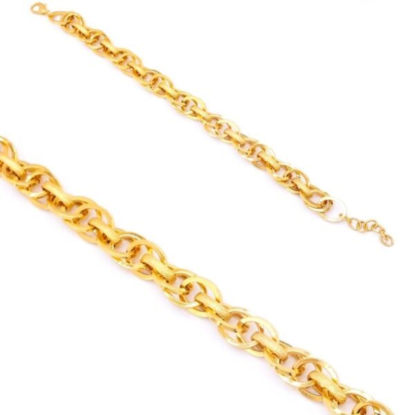 Alternative view of 22 Ayar Altın Kaplama Samanyolu Şık Bayan Bileklik BLK-111