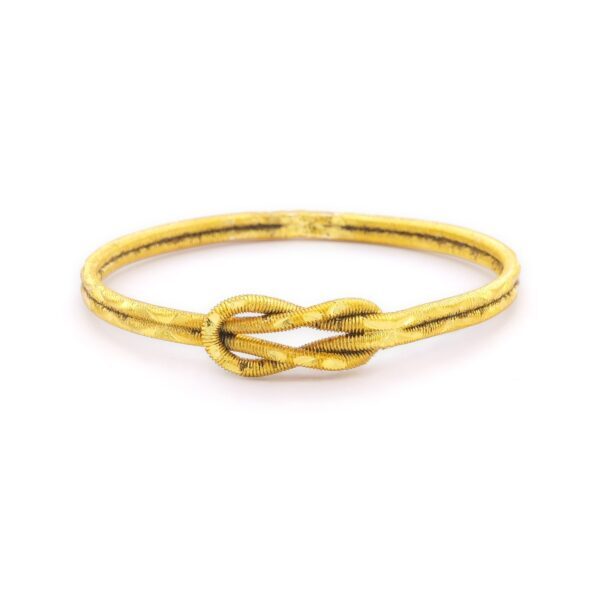 Alternative view of Altın Kaplama İmitasyon Aşk Düğümü Ajda Bilezik BLZ-3119