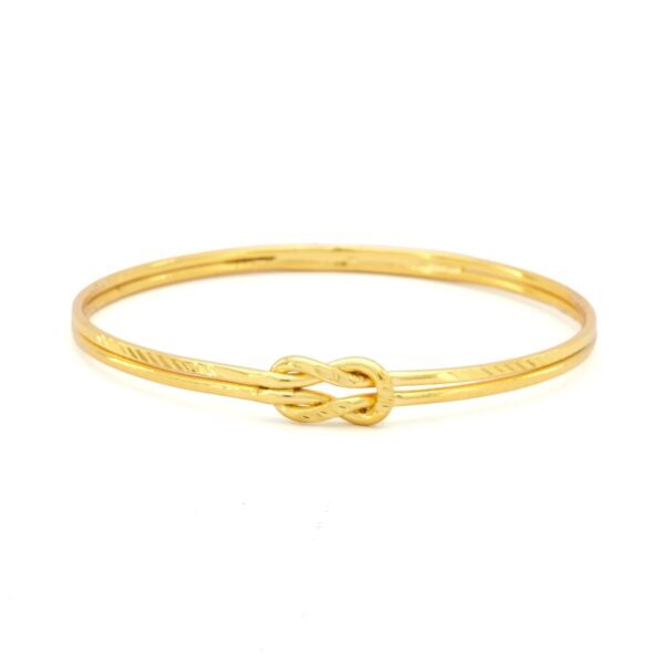 Alternative view of Altın Kaplama İmitasyon Ajda Aşk Düğümü Bilezik- BLZ-3103