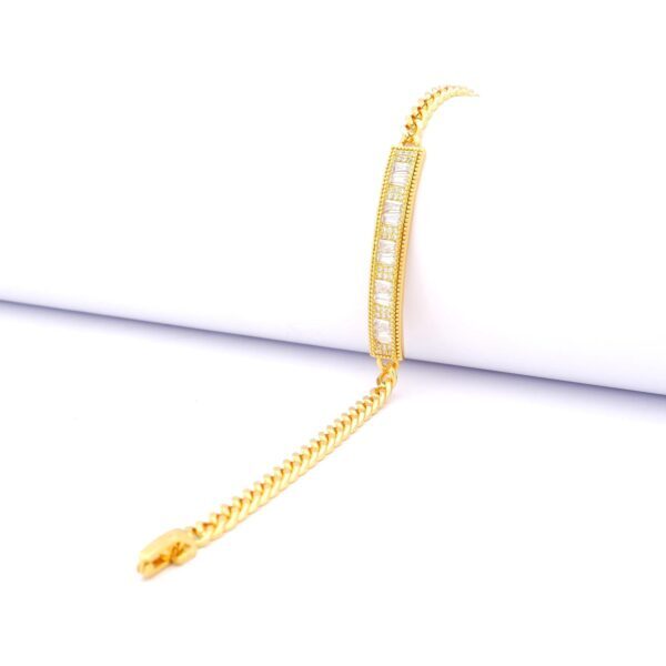 Su Yolu Bileklik Altın Kaplama Zincir Model BLK-735