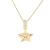Çelik Kolye, Altın Kaplama Yıldız Kolye, Kadın Kolye K-103