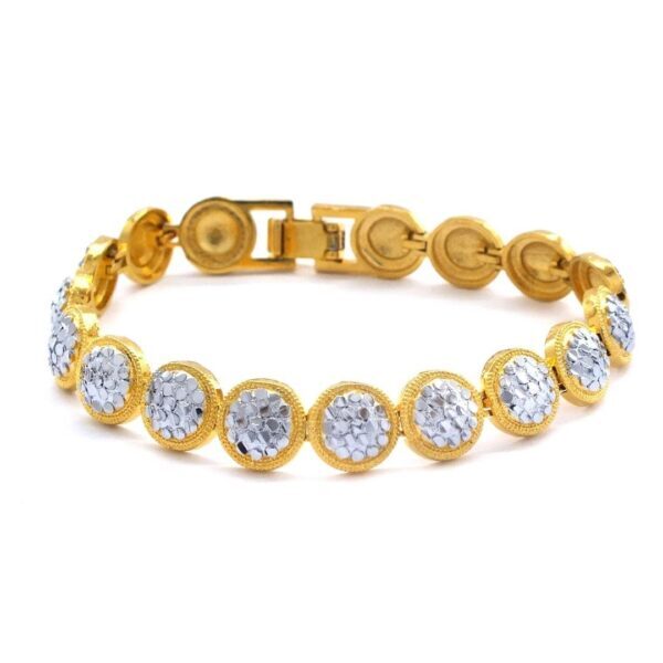 Alternative view of Çift Renkli Yuvarlak Sıralı Kadın Bileklik BLK-1013