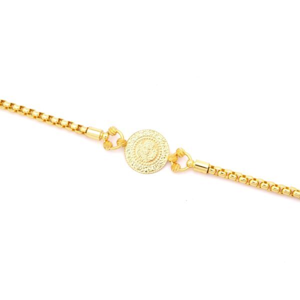 Alternative view of Altın Kaplama İmitasyon Çeyrekli Bileklik BLK-1230