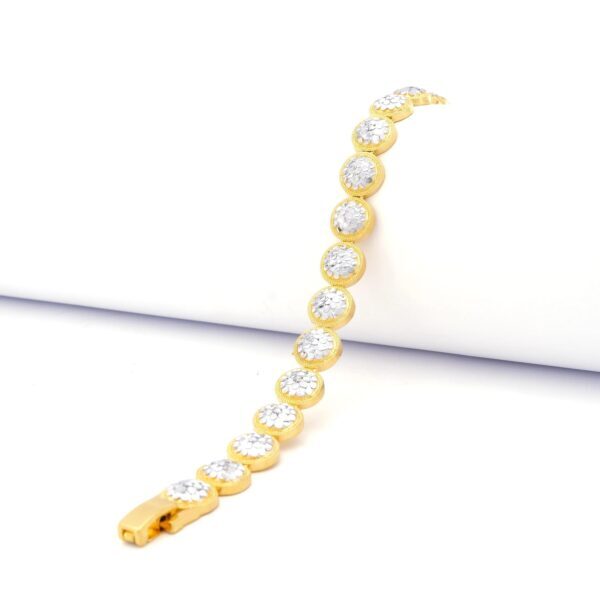 Çift Renkli Yuvarlak Sıralı Kadın Bileklik BLK-1013