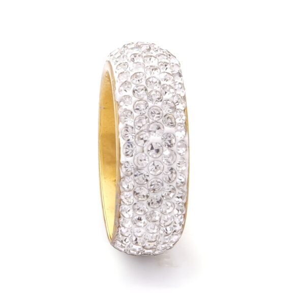 Çelik Tamtur Yüzük Altın Kaplama YZK-228