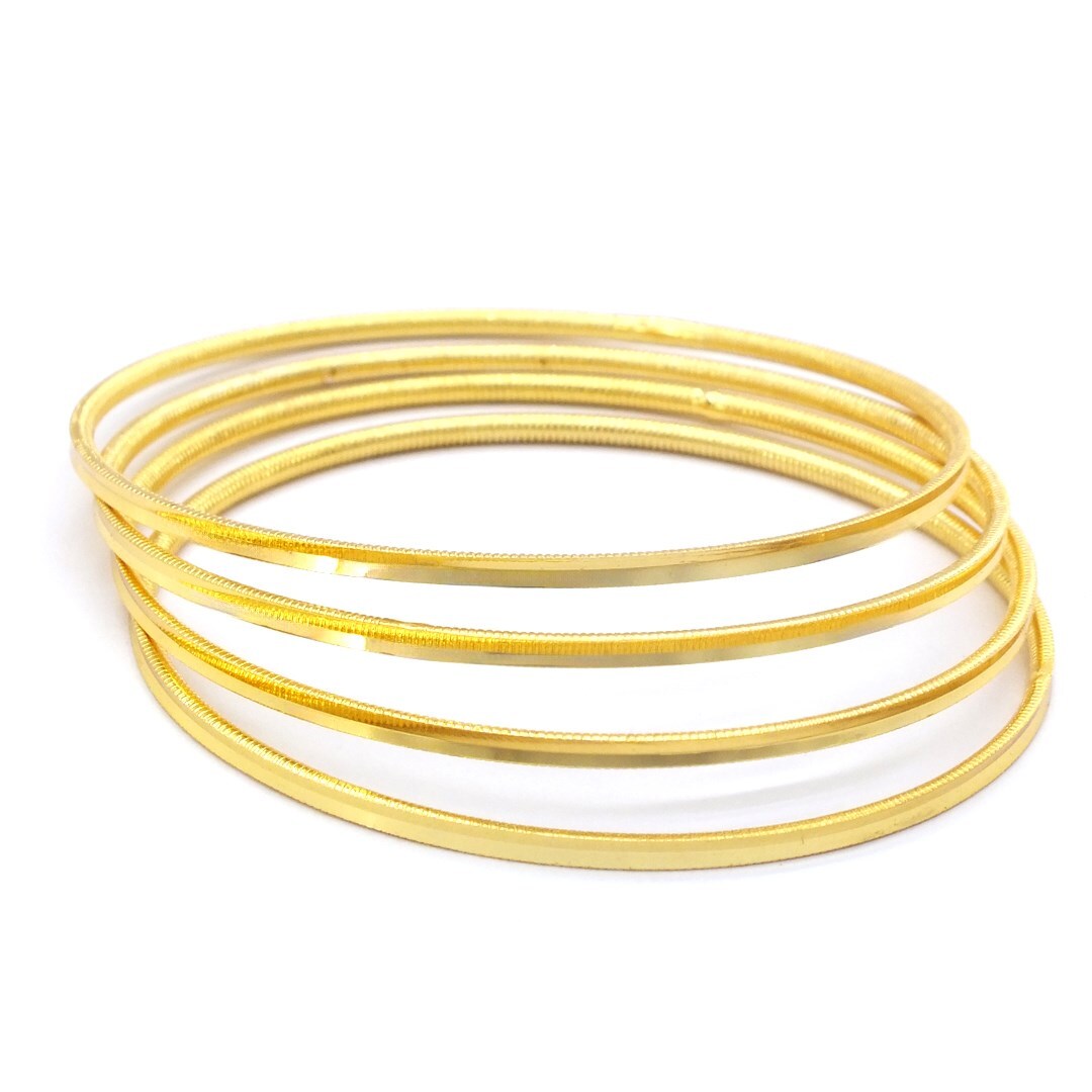İmitasyon Ajda Bilezik 4 Adet 2.5 mm - BSET-117