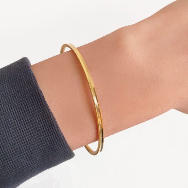 İmitasyon Ajda Bilezik 2.5 mm BLZ-3009 - BZ