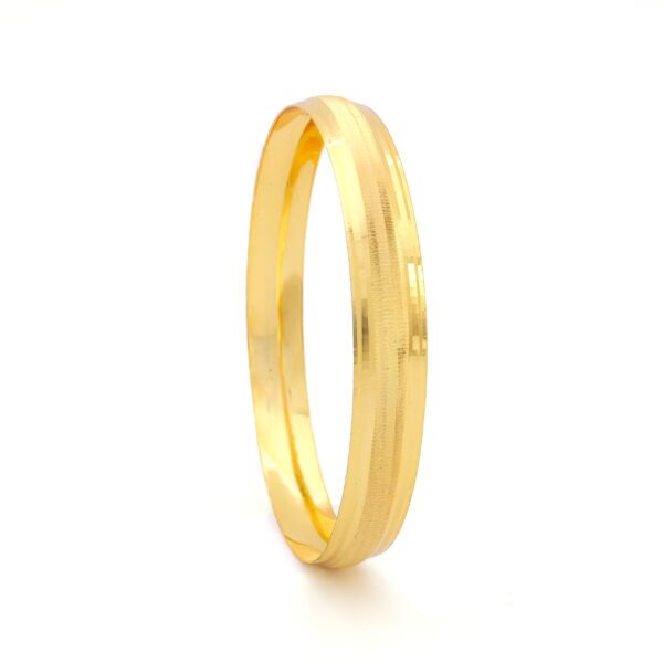İmitasyon Sahte Bilezik 0.8 cm Dik Çizgili - BLZ-3052