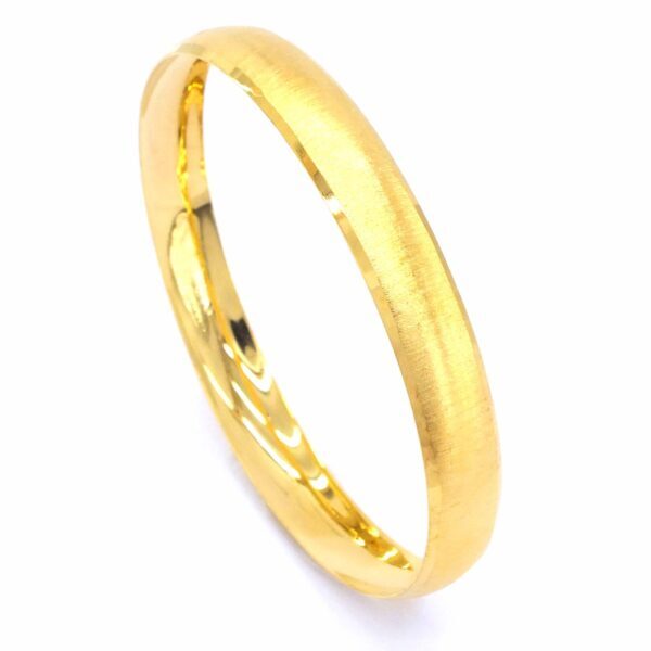 22 Ayar İmitasyon Altın Bilezik 1 cm Melisa Model - BLZ-1158
