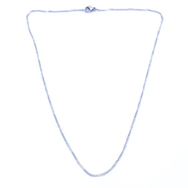 BZ Çelik Zincir Figaro Unisex 45 cm Zincir ZN-219